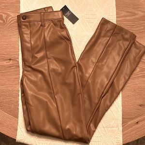 Skinny Ultra High Rise Faux Leather Pants